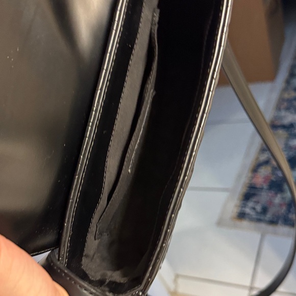 Armani Exchange Black Logo Crossbody Bag - Picture 8 of 10